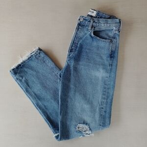 Agolde 90s Pinch Waist High Waist Straight Leg Jean / Size 26